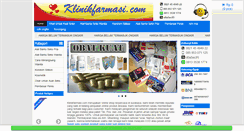 Desktop Screenshot of klinikfarmasi.com